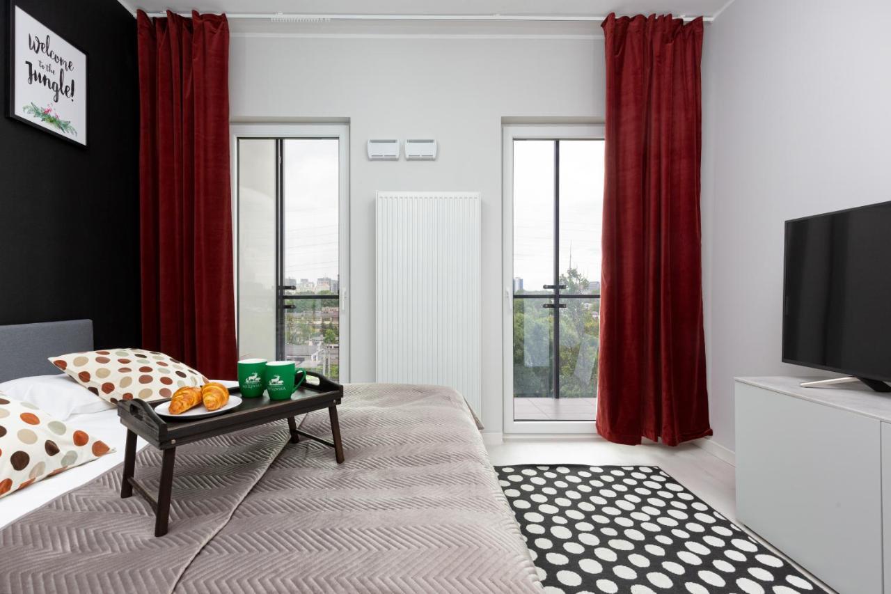 Business Center Apartments Warsaw Wola By Noclegi Renters מראה חיצוני תמונה